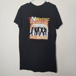 Insync Black Short Sleeve Band T Shirt Men's Size Small